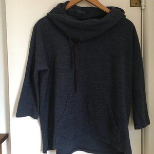 Boxy thermal pullover sweater